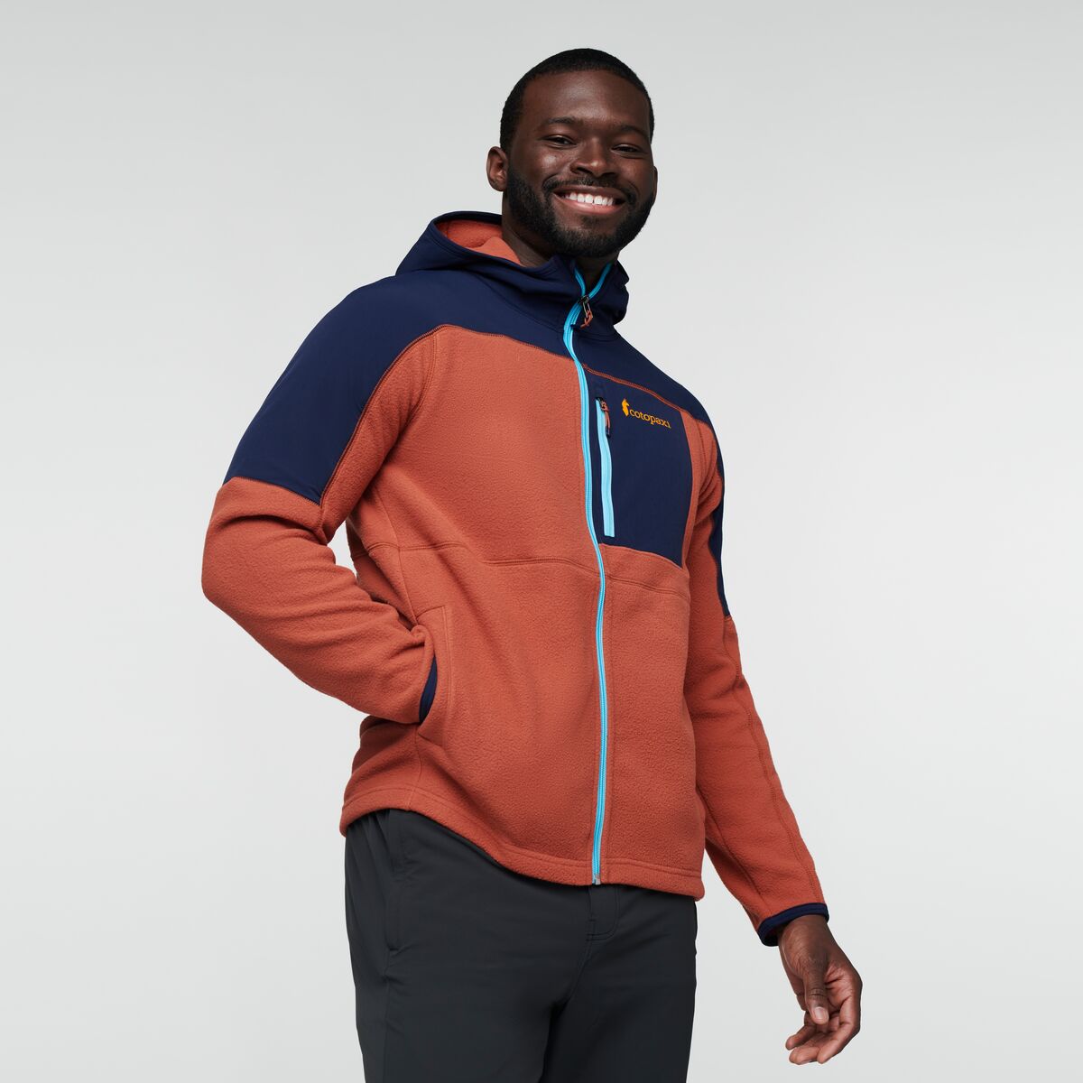 Abrazo Hooded Full Zip Fleece Jacket Men's - Image 3