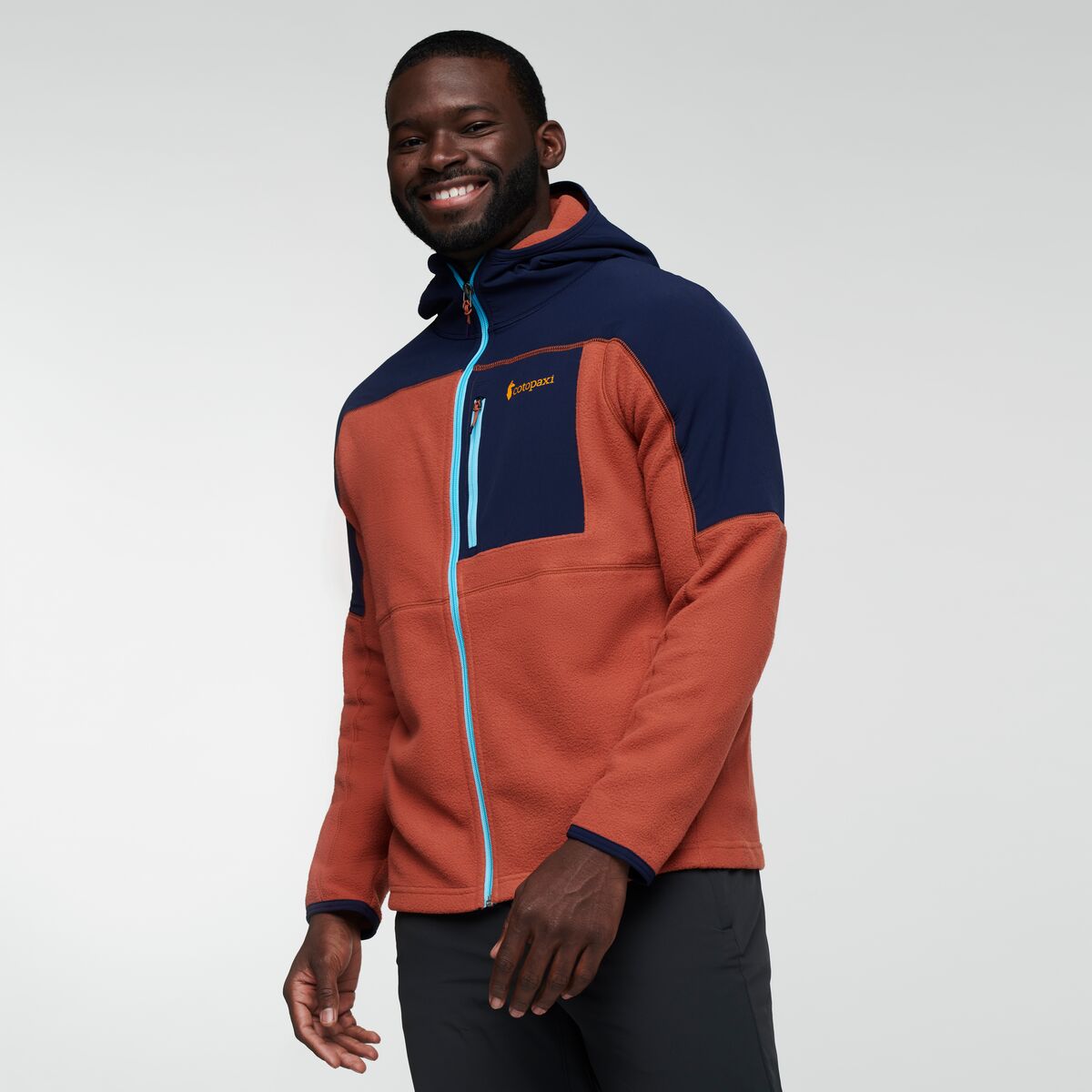 Abrazo Hooded Full Zip Fleece Jacket Men's - Image 4