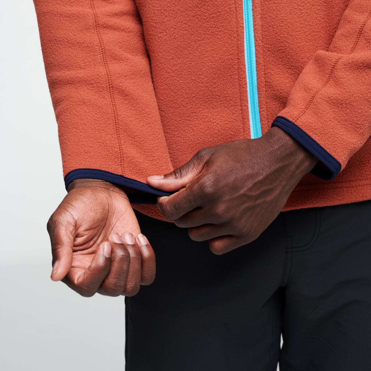 Abrazo Hooded Full Zip Fleece Jacket Men's - Image 8