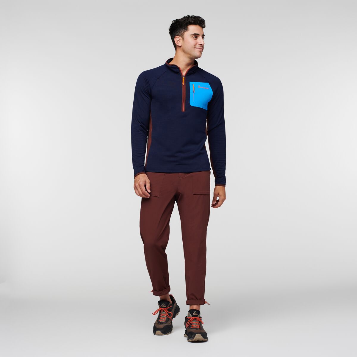 Otero Fleece Half Zip Pullover Men's - Image 8