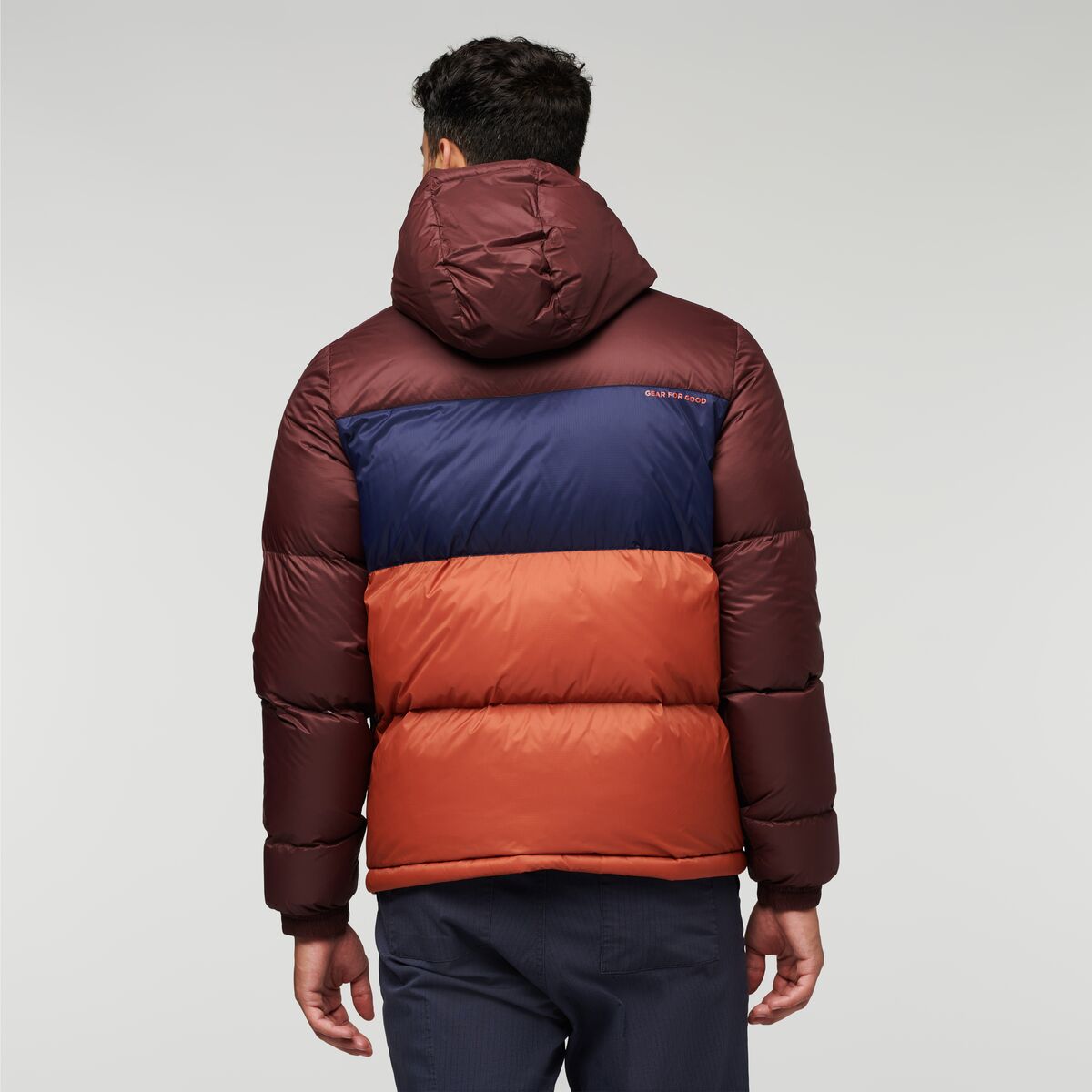 Solazo Down Hooded Jacket Men's - Image 5