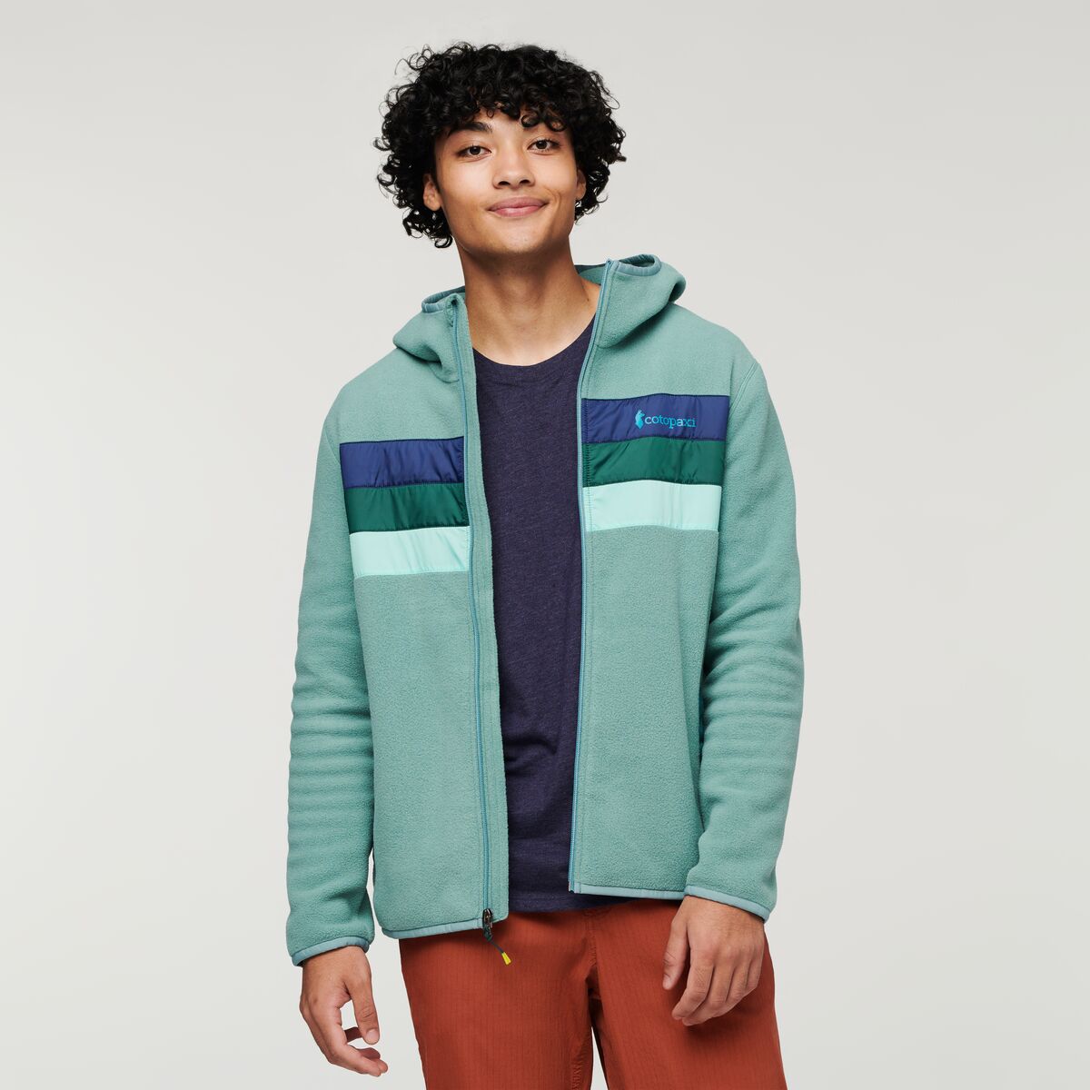 Teca Fleece Hooded Full Zip Jacket Men's