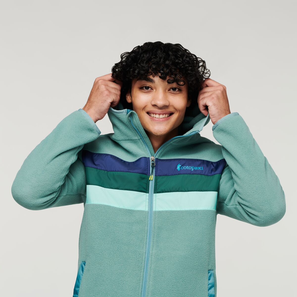 Teca Fleece Hooded Full Zip Jacket Men's - Image 5