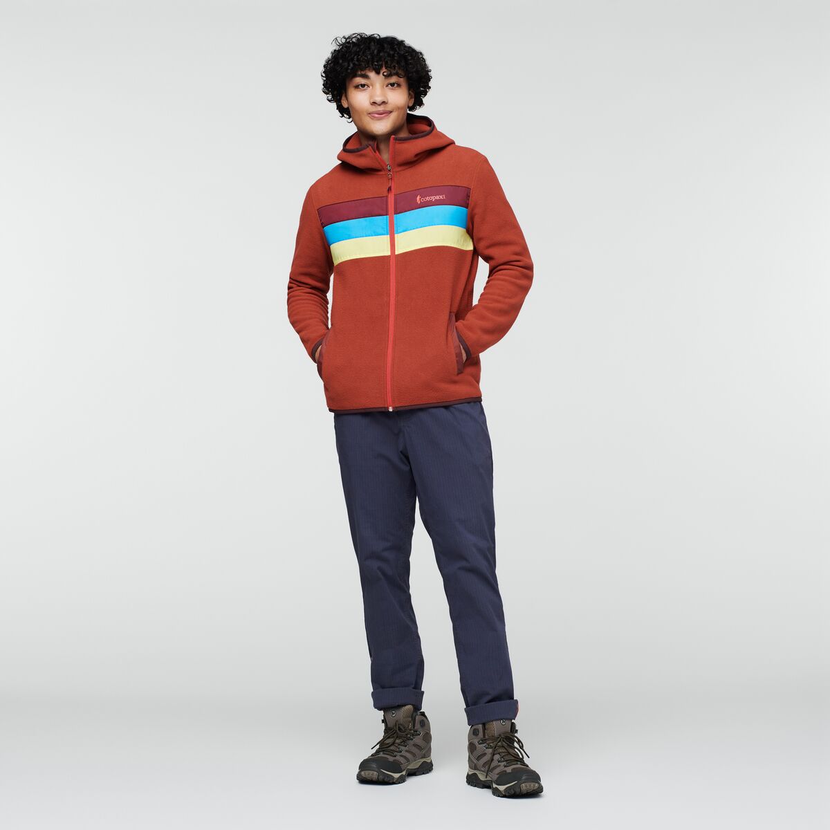 Teca Fleece Hooded Full Zip Jacket Men's - Image 9