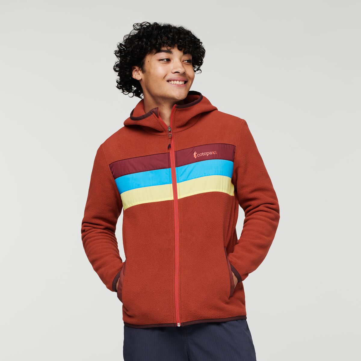 Teca Fleece Hooded Full Zip Jacket Men's - Image 8