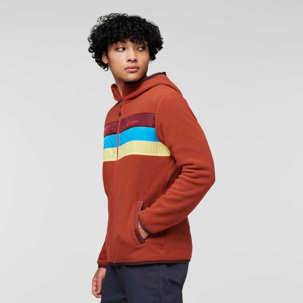 Teca Fleece Hooded Full Zip Jacket Men's - Image 10
