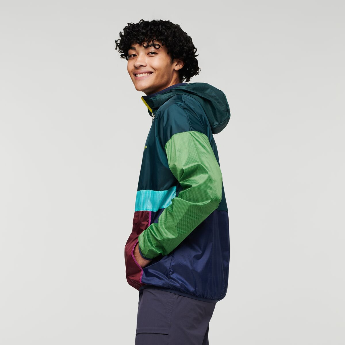 Teca Half Zip Windbreaker Men's - Image 3