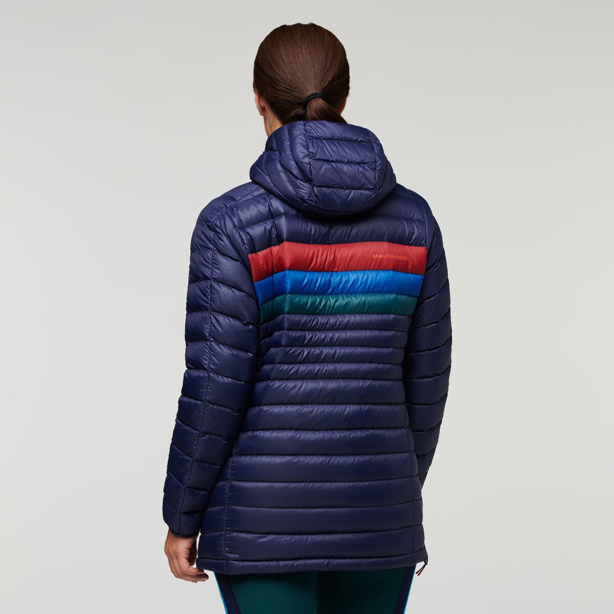 Fuego Down Hooded Pullover Women's - Image 20