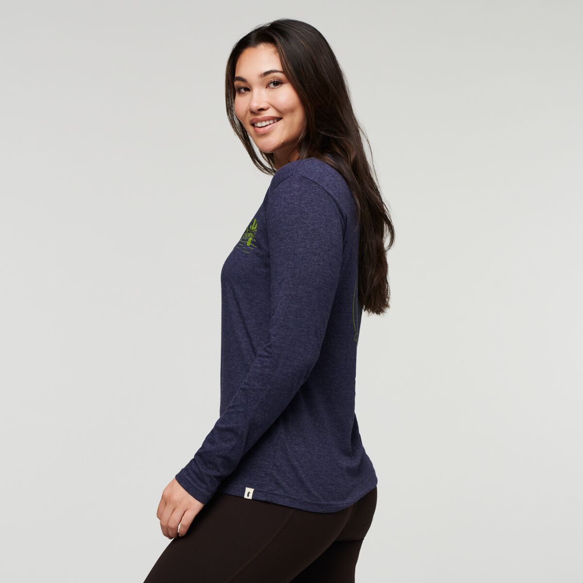 Hello Llama Long Sleeve T Shirt Women's - Image 7