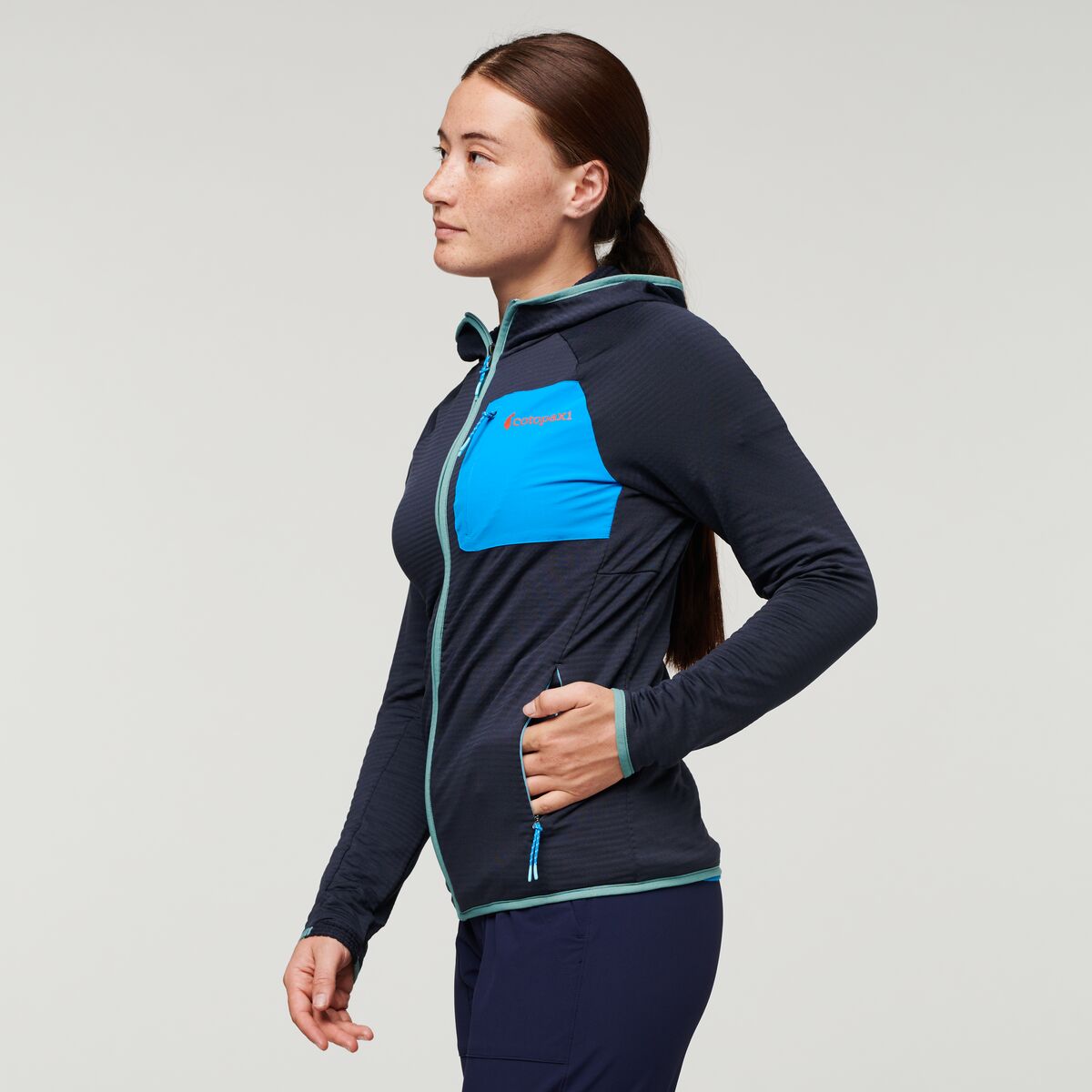 Otero Fleece Full Zip Hooded Jacket Women's - Image 10