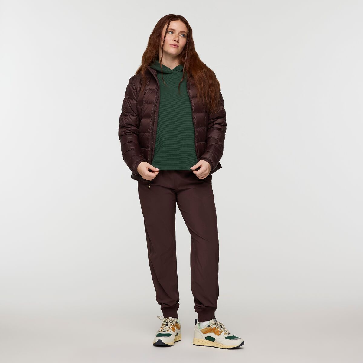 Atajo Long Sleeve Waffle Hoodie Women's - Image 10