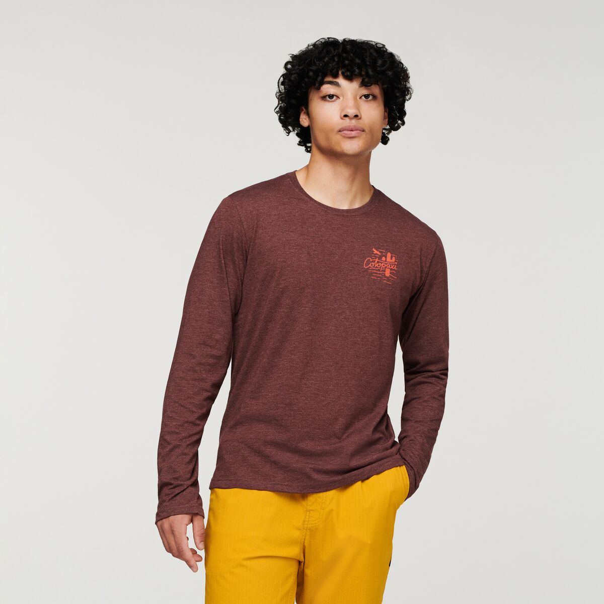Hello Llama Long Sleeve T Shirt Men's - Image 7