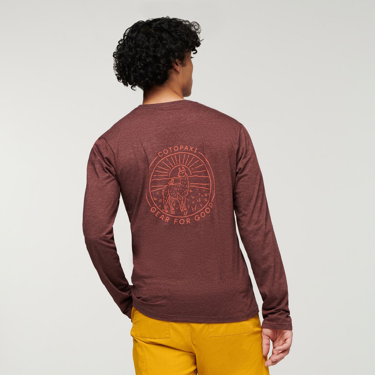Hello Llama Long Sleeve T Shirt Men's - Image 10
