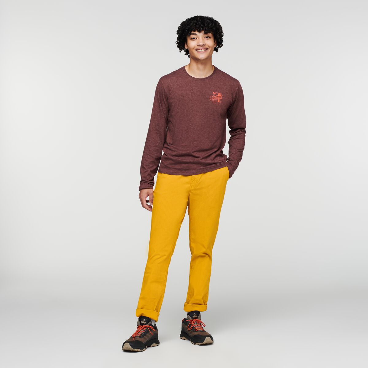 Hello Llama Long Sleeve T Shirt Men's - Image 8