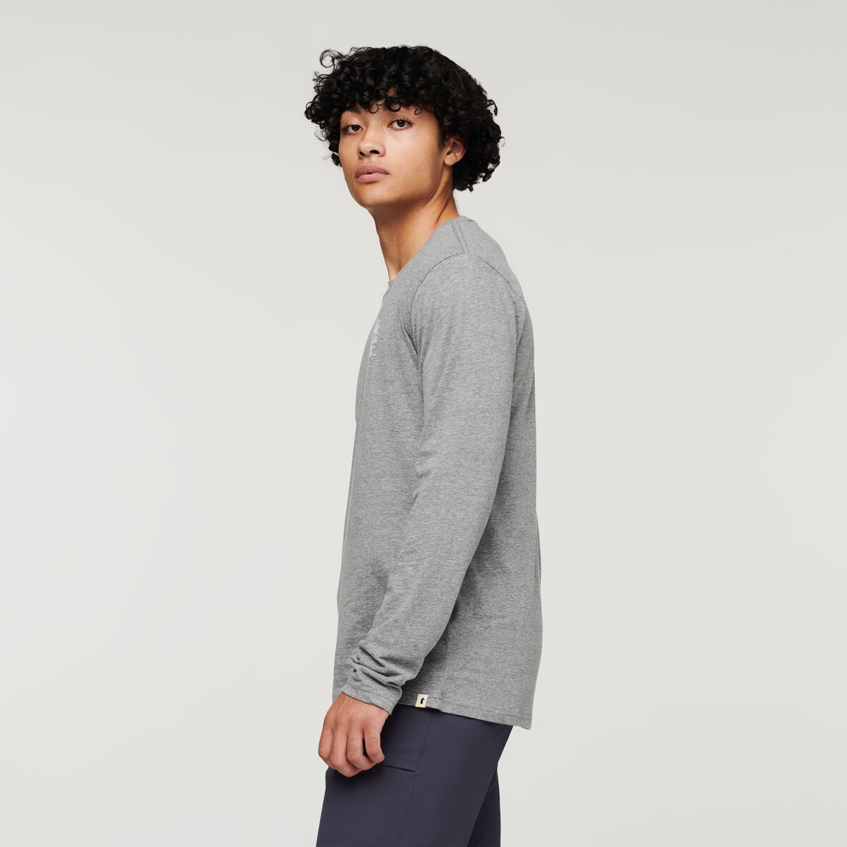 Hello Llama Long Sleeve T Shirt Men's - Image 4