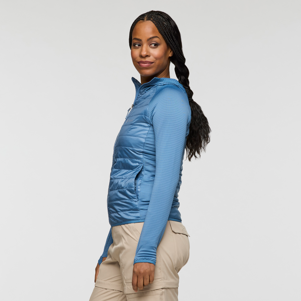Capa Hybrid Insulated Hooded Jacket Women's - Image 19