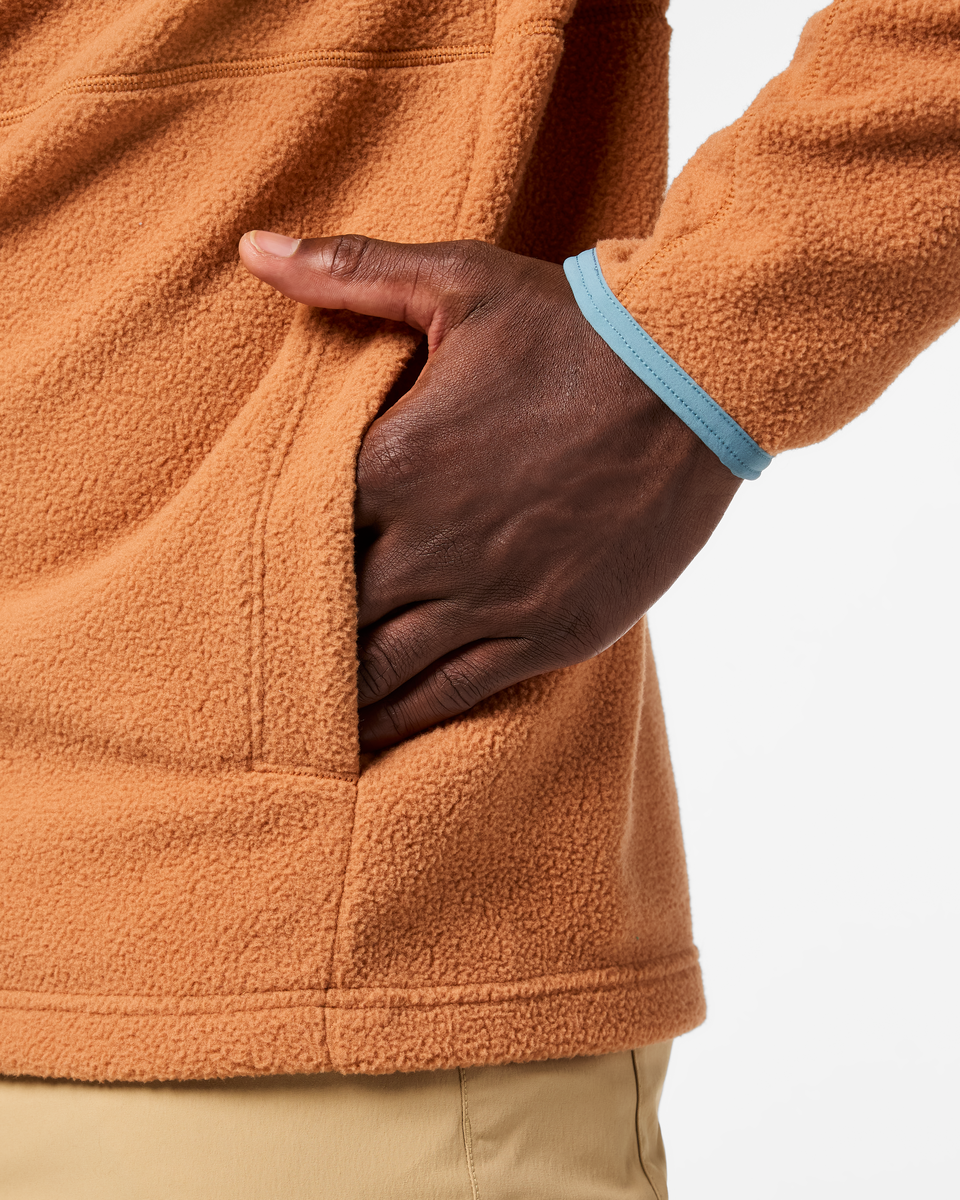 Abrazo Fleece Half Zip Jacket Men's - Image 13