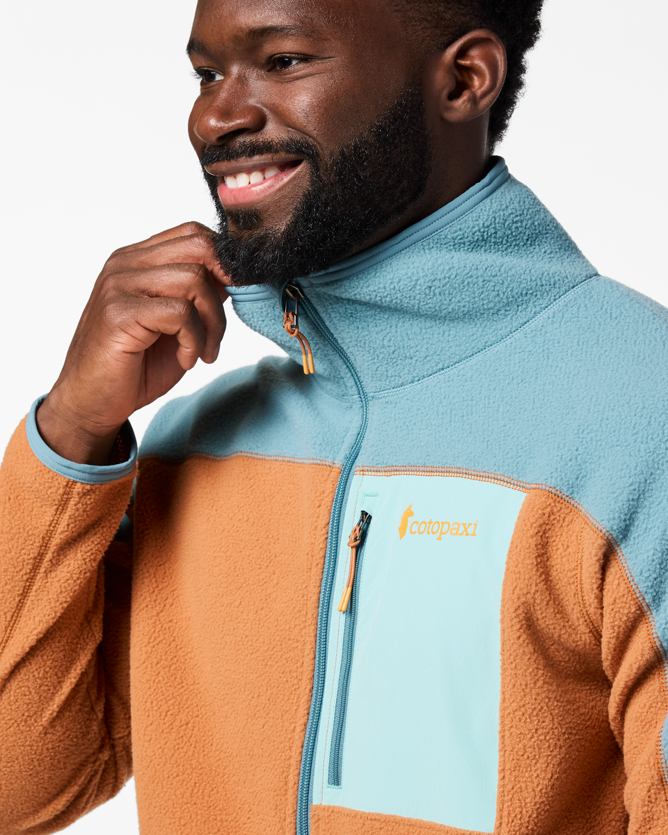 Abrazo Fleece Half Zip Jacket Men's - Image 12