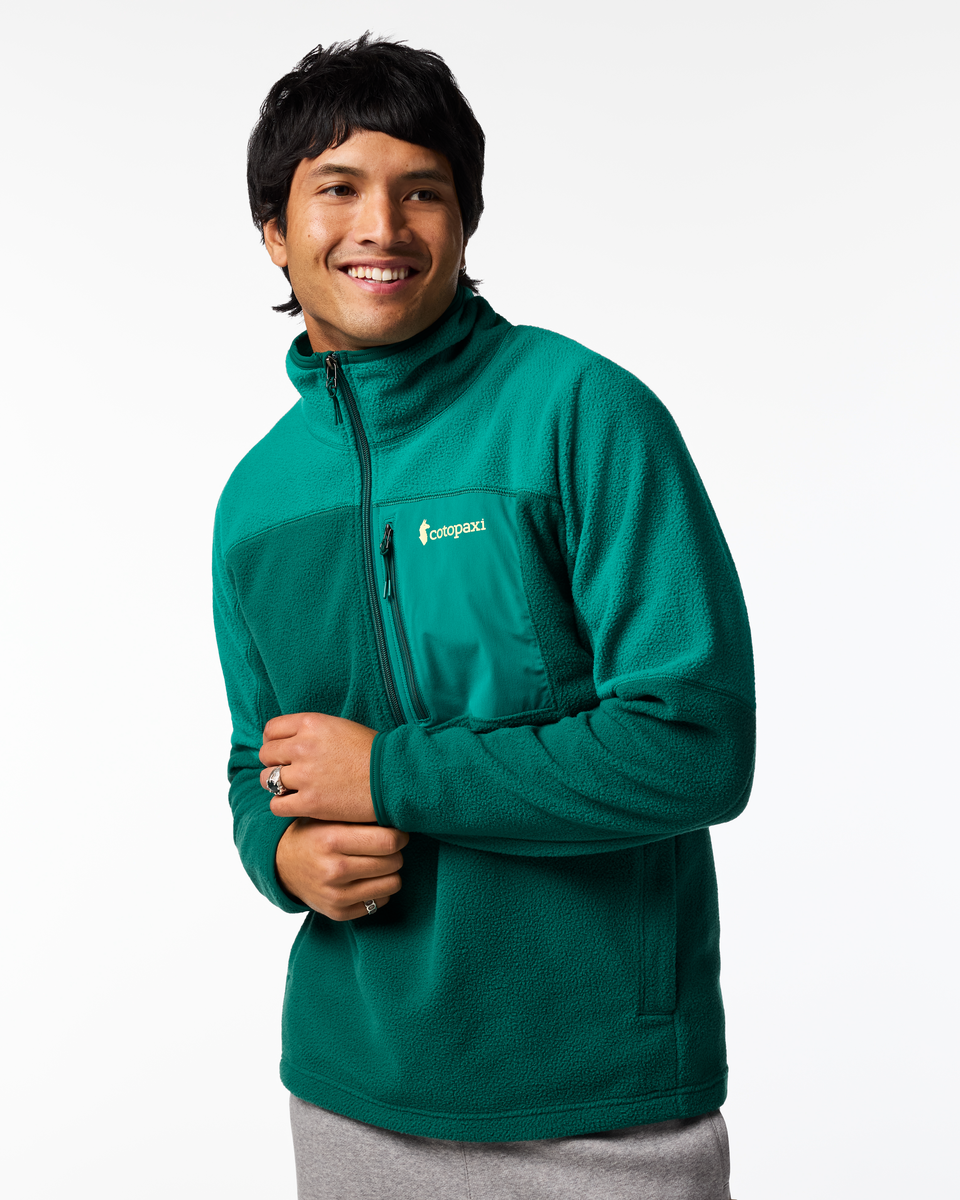 Abrazo Fleece Half Zip Jacket Men's - Image 15