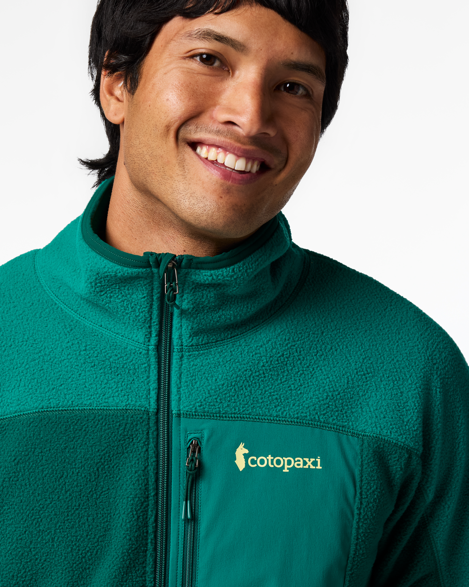 Abrazo Fleece Half Zip Jacket Men's - Image 18