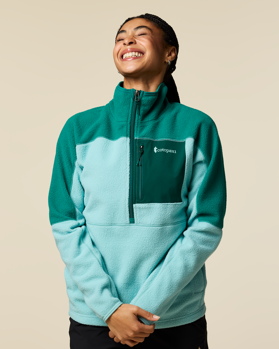 Abrazo Fleece Half Zip Jacket Women's - Image 6