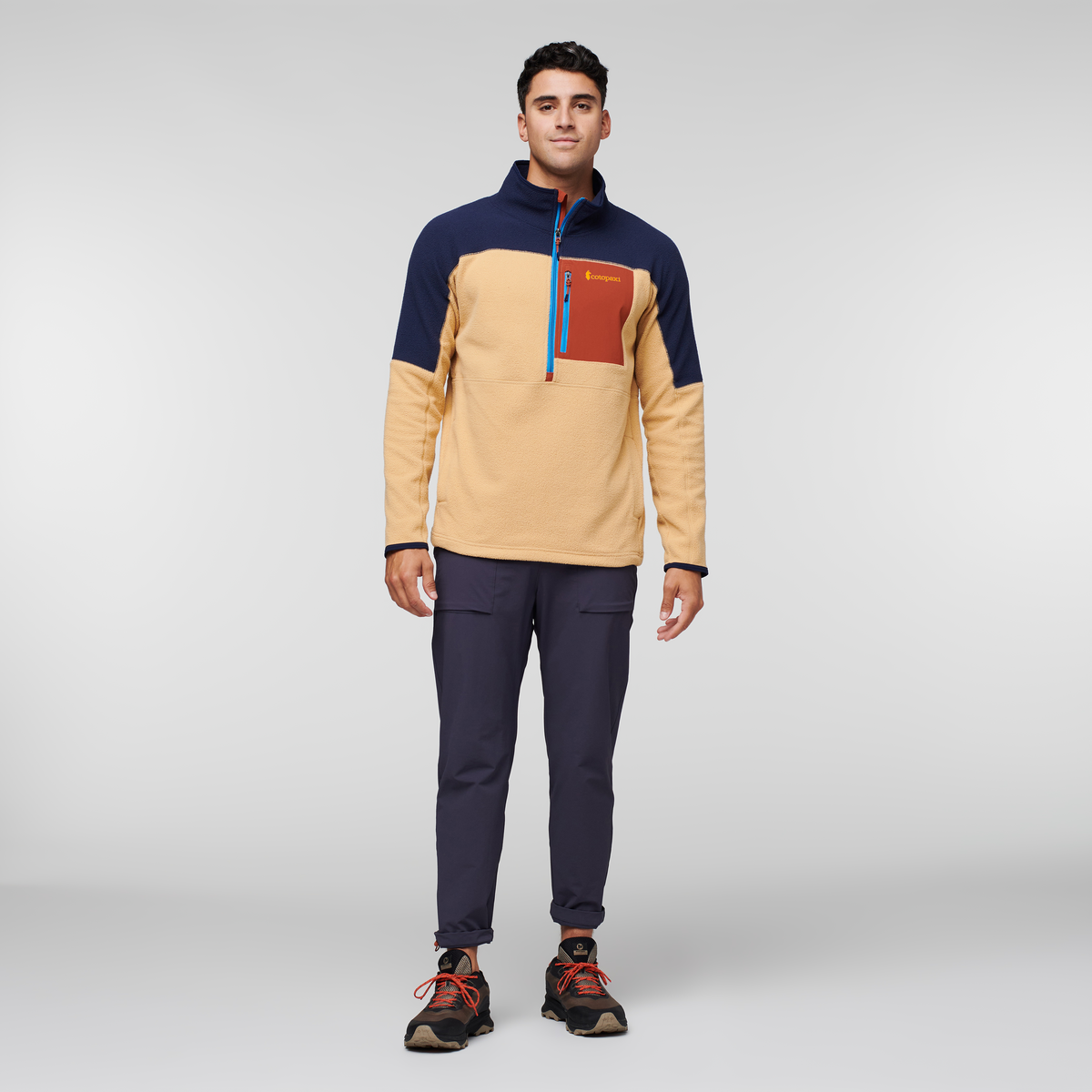 Abrazo Half Zip Fleece Jacket Men's - Image 8