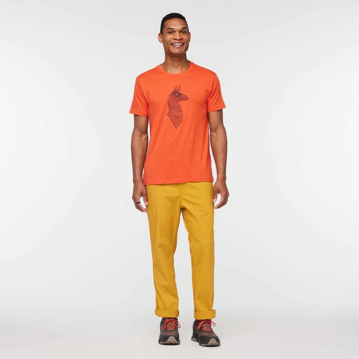 Topo Llama T Shirt Men's - Image 15