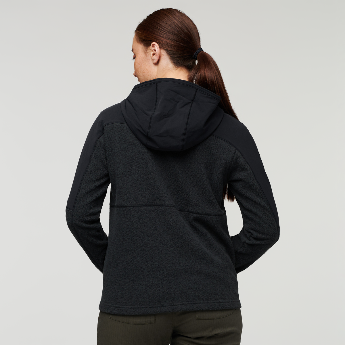 Abrazo Fleece Hooded Full Zip Jacket Women's - Image 5