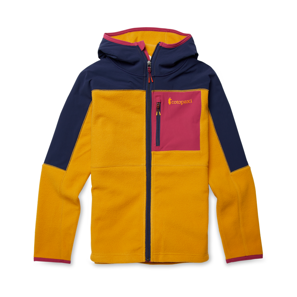 Abrazo Hooded Full Zip Fleece Jacket Women's black - Image 14