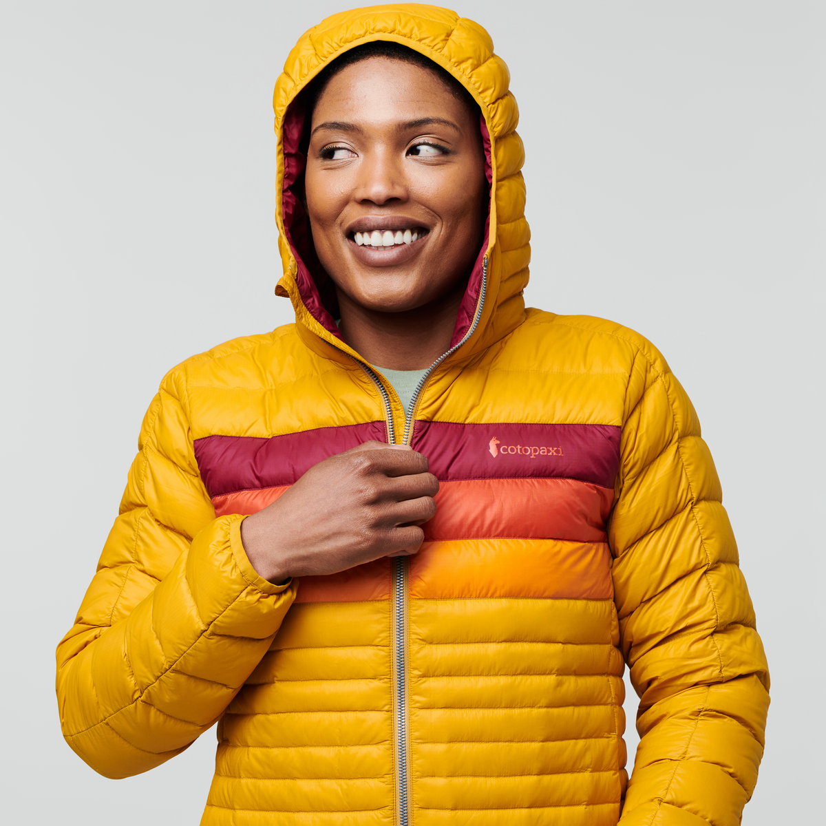 Fuego Hooded Down Jacket Women's - Image 5