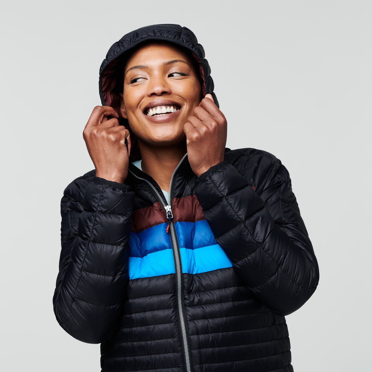 Fuego Hooded Down Jacket Women's - Image 10