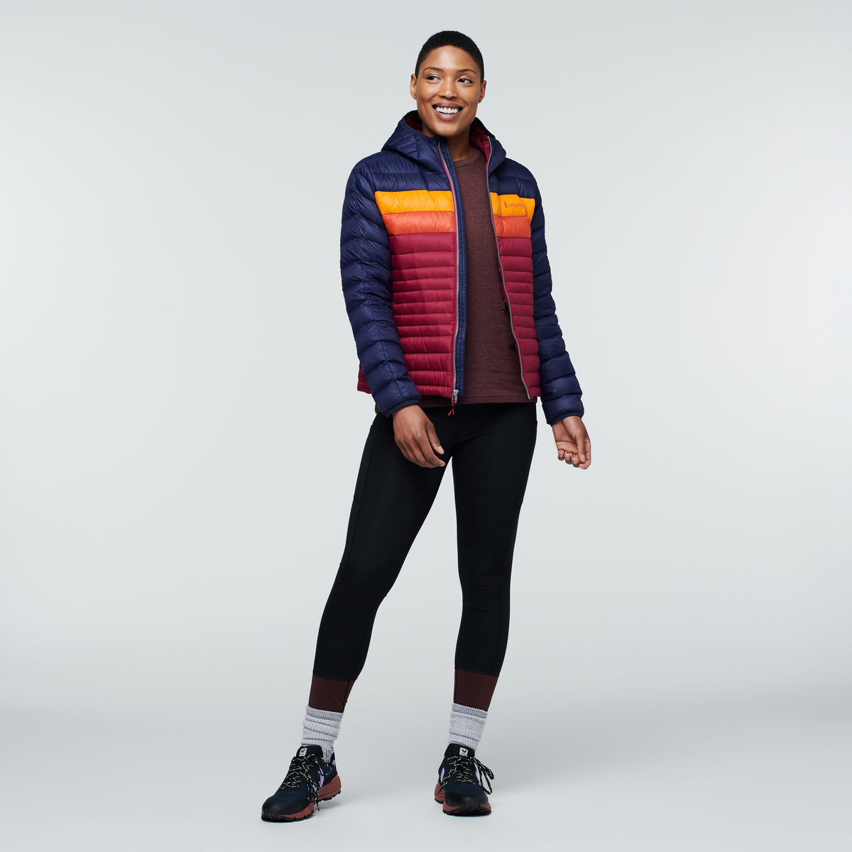 Fuego Hooded Down Jacket Women's - Image 12