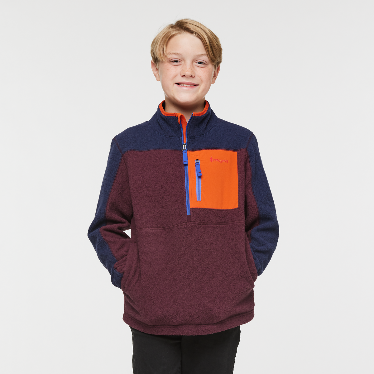 Abrazo Half Zip Fleece Jacket Kids' - Image 16