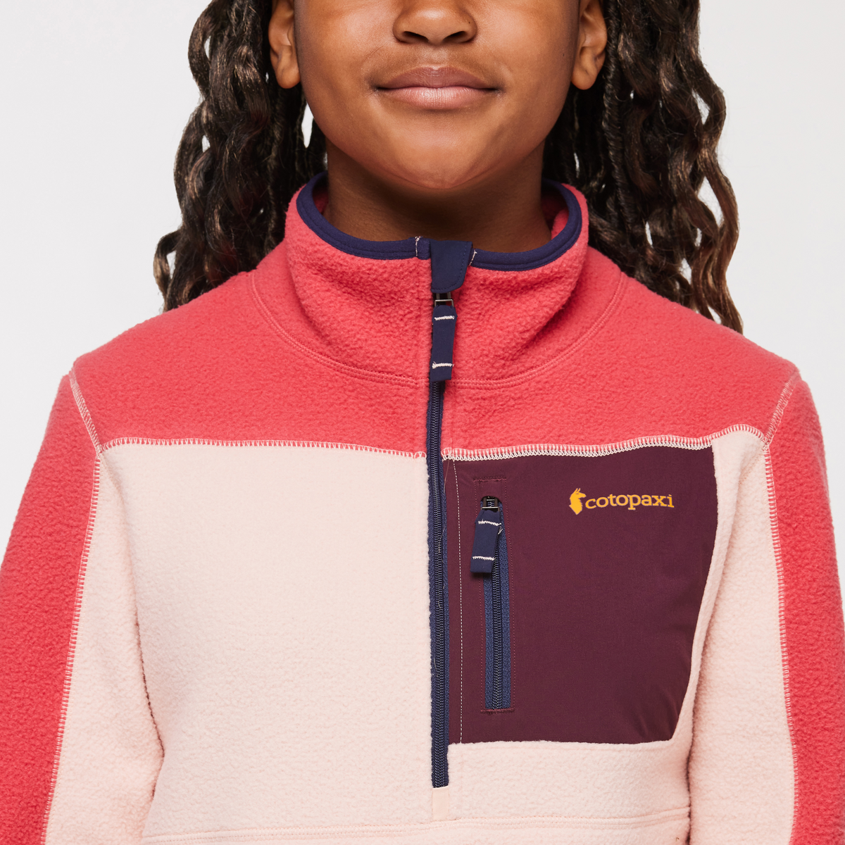 Abrazo Half Zip Fleece Jacket Kids' - Image 5
