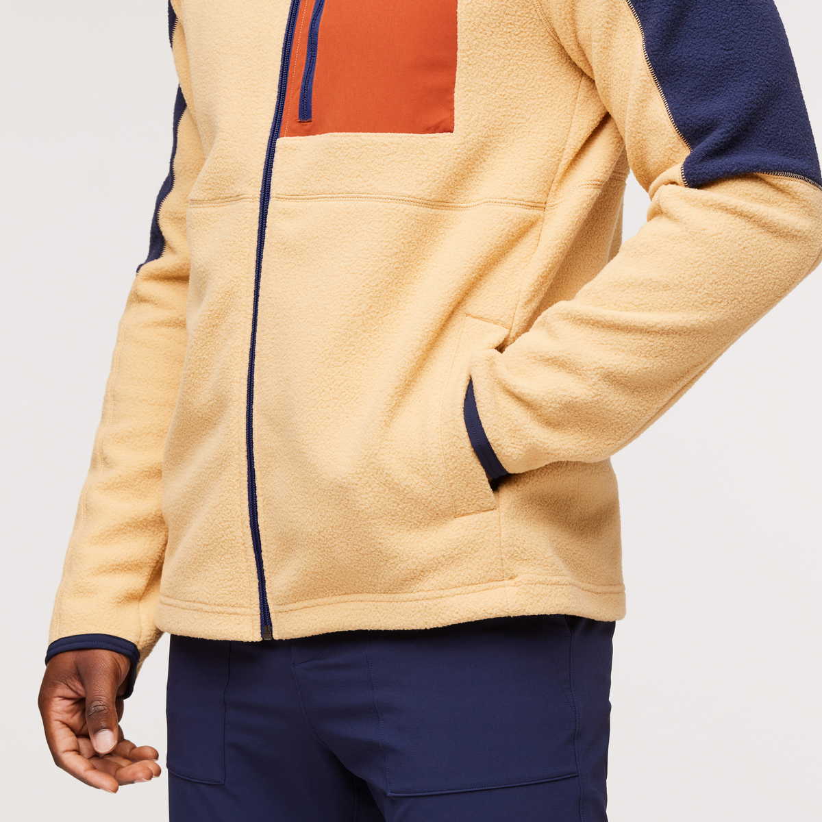 Abrazo Fleece Full Zip Jacket Men's - Image 5