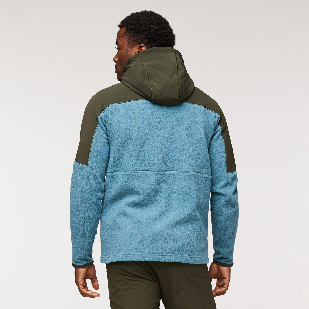 Abrazo Hooded Full Zip Fleece Jacket Men's - Image 4