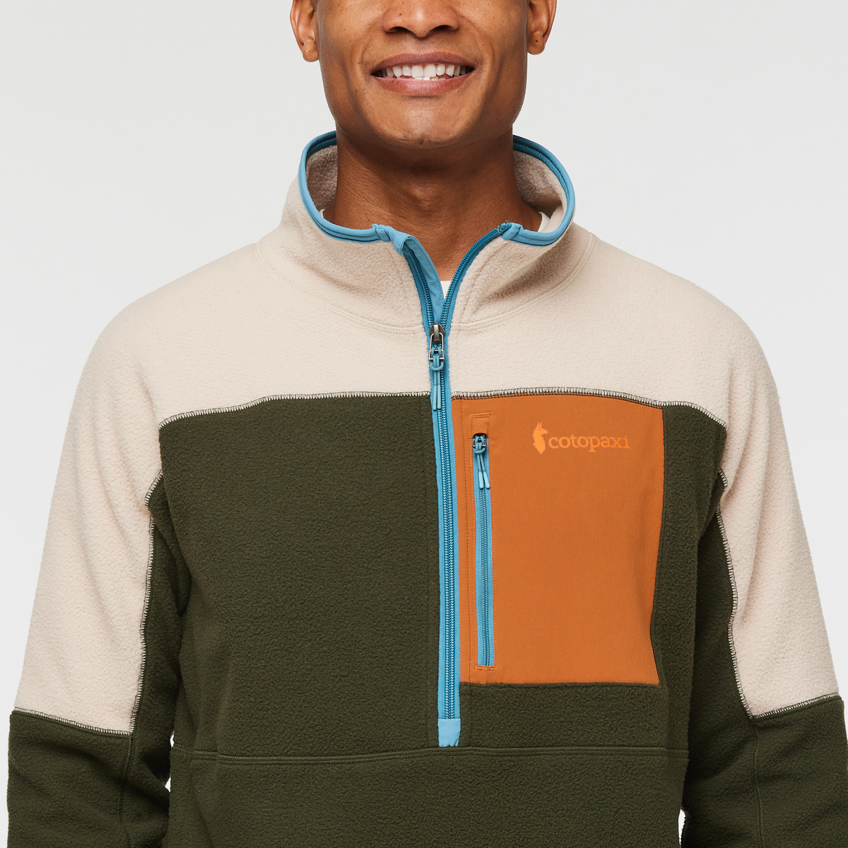 Abrazo Half Zip Fleece Jacket Men's - Image 27