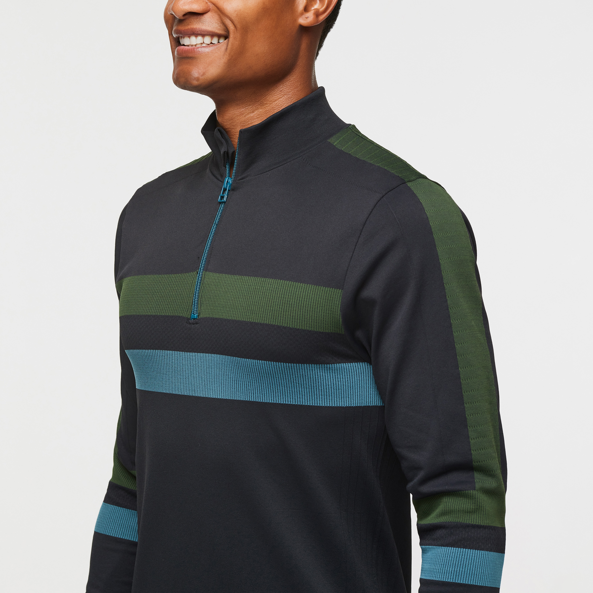 Debajo Seamless Baselayer Quarter Zip Men's - Image 5