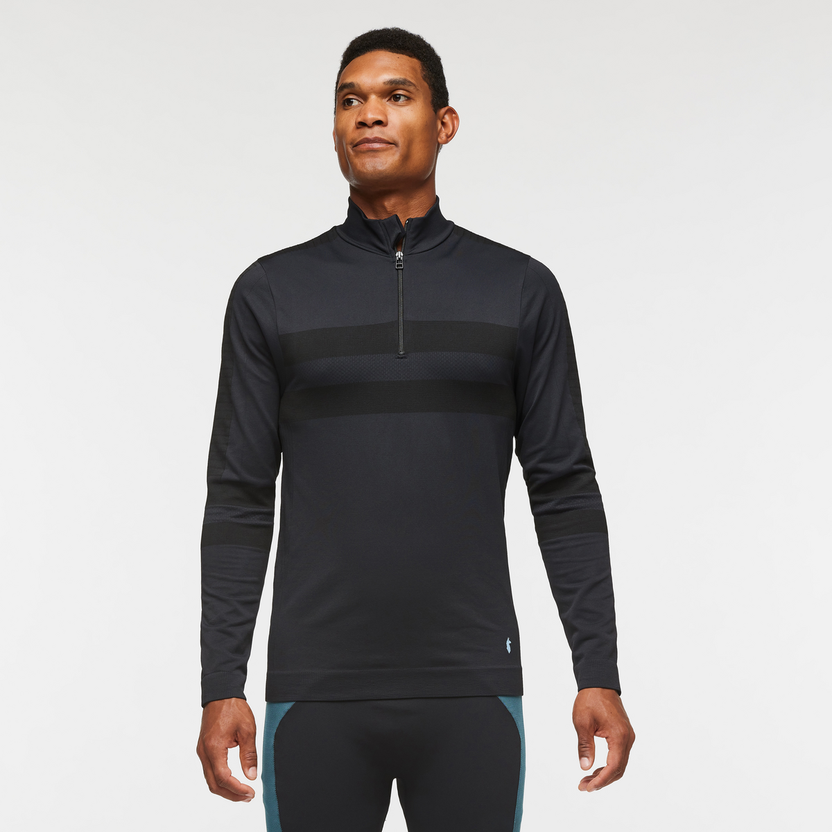 Debajo Seamless Baselayer Quarter Zip Men's