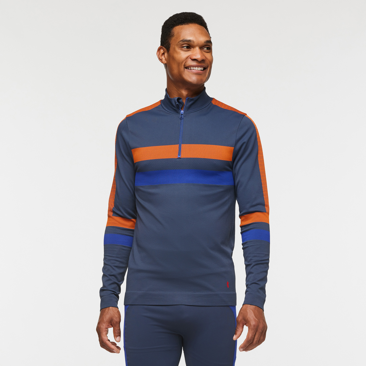 Debajo Seamless Baselayer Quarter Zip Men's - Image 6