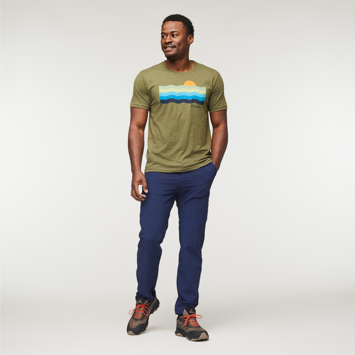 Disco Wave T Shirt Men's - Image 6