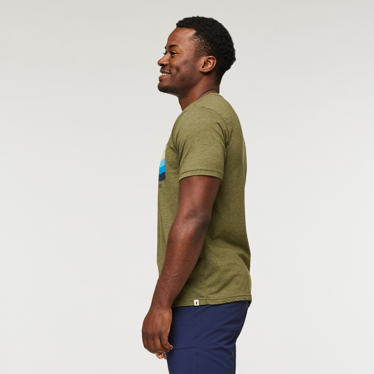 Disco Wave T Shirt Men's - Image 7