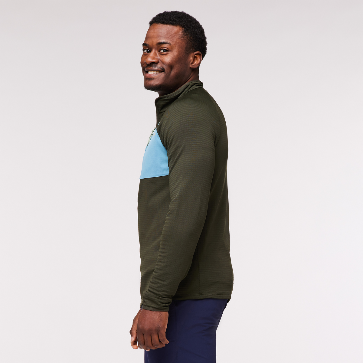 Otero Fleece Half Zip Pullover Men's - Image 3