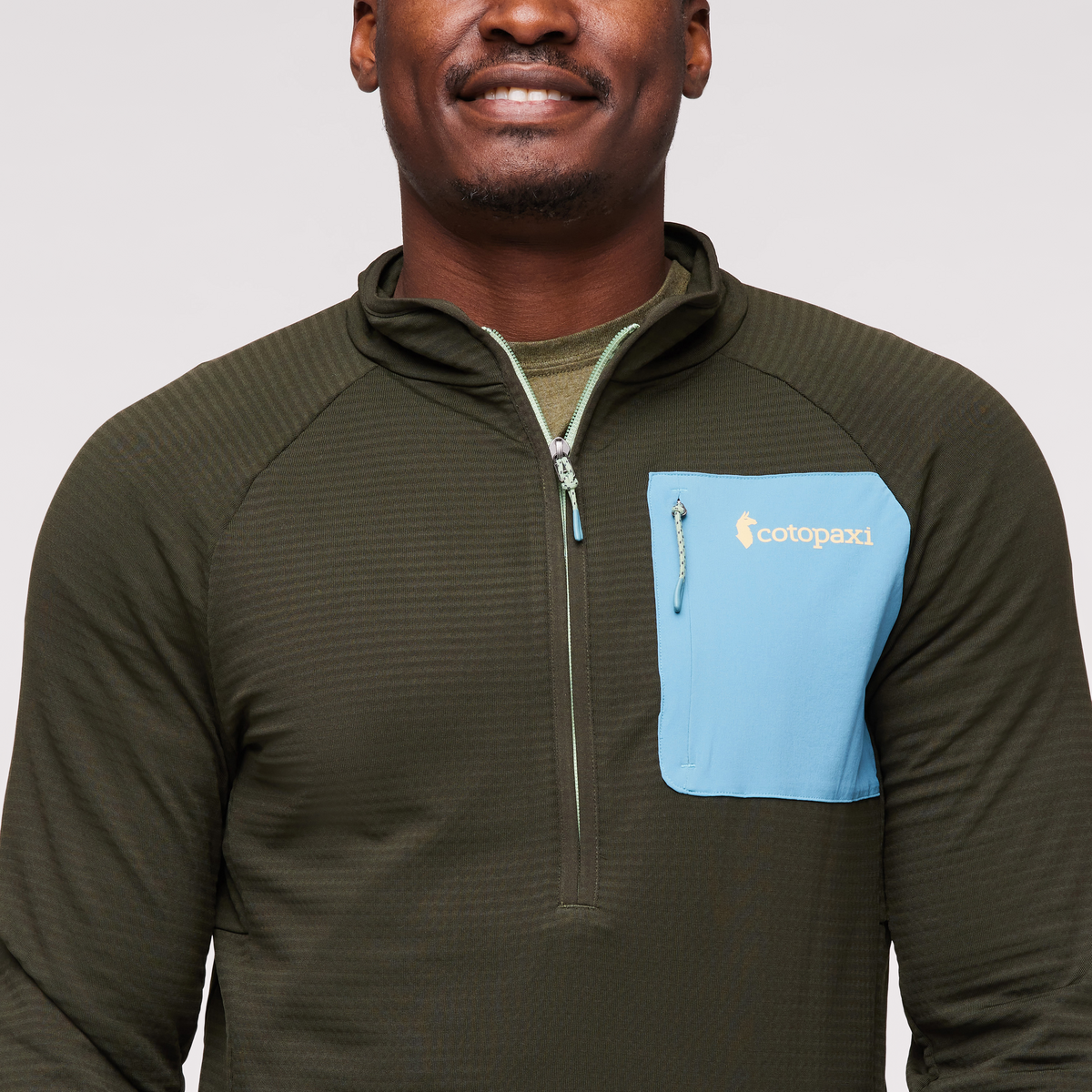 Otero Fleece Half Zip Pullover Men's - Image 5