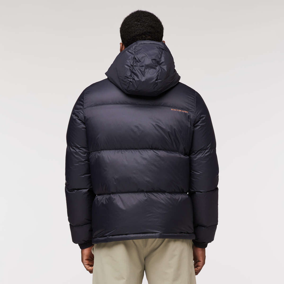 Solazo Down Hooded Jacket Men's - Image 11