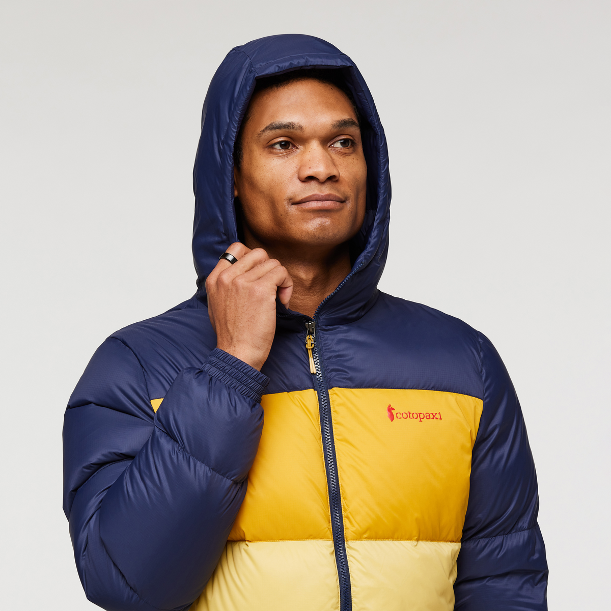 Solazo Down Hooded Jacket Men's - Image 24