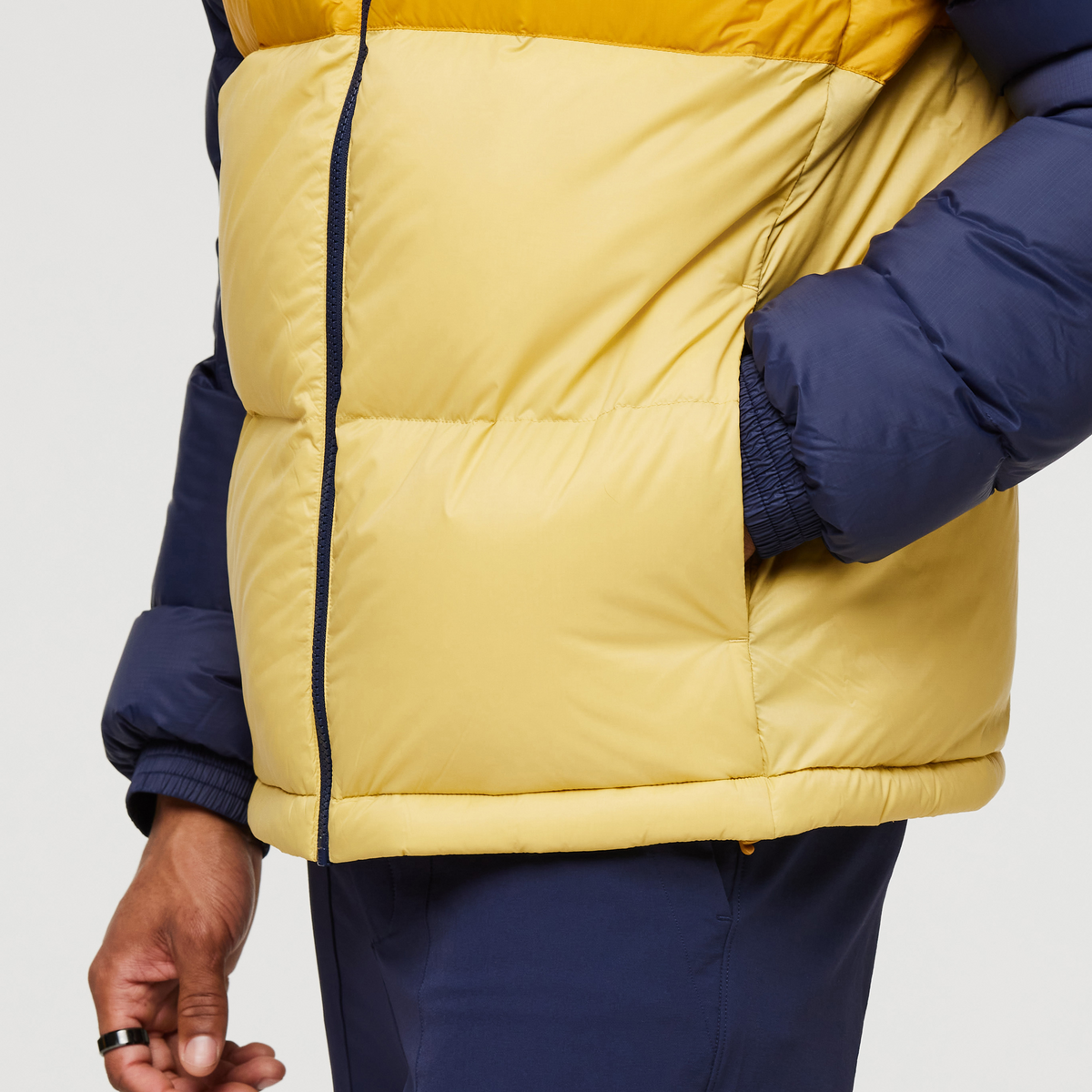 Solazo Down Hooded Jacket Men's - Image 22