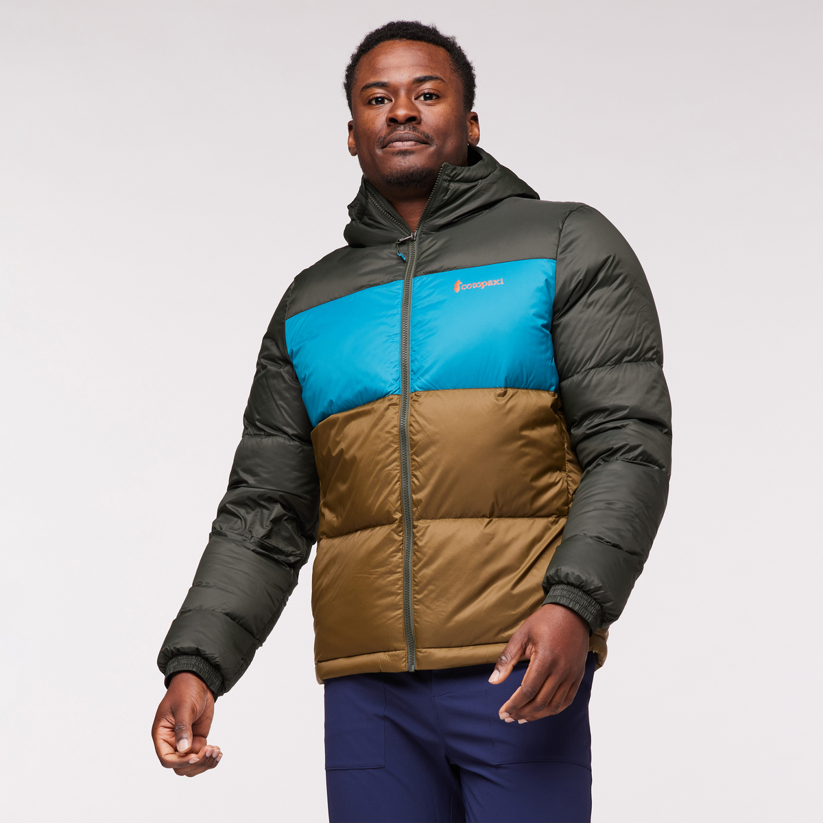 Solazo Down Hooded Jacket Men's - Image 26