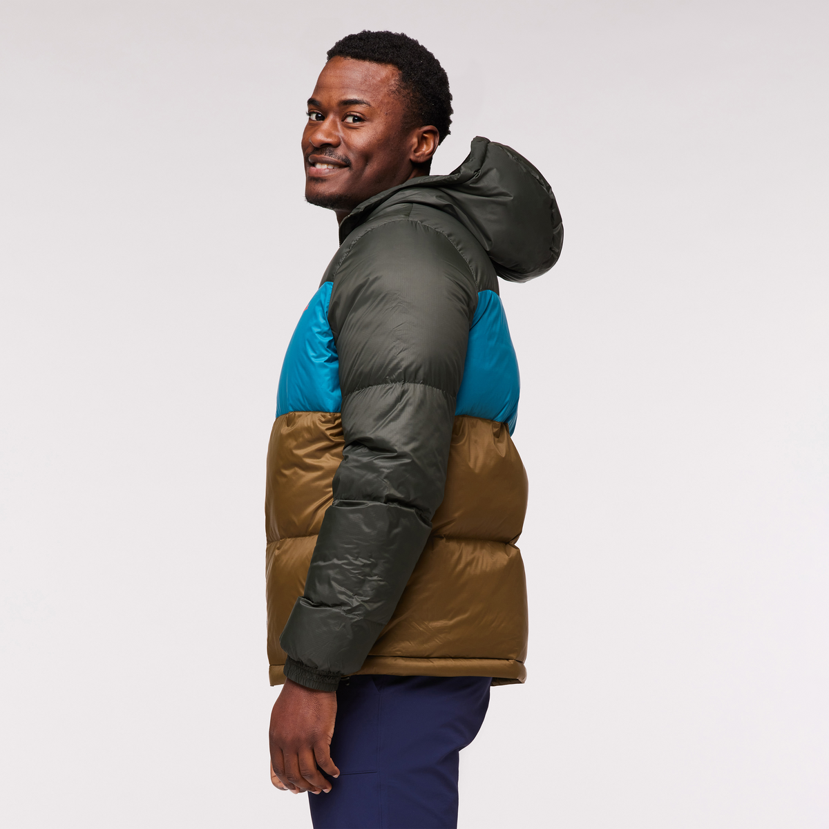 Solazo Down Hooded Jacket Men's - Image 28