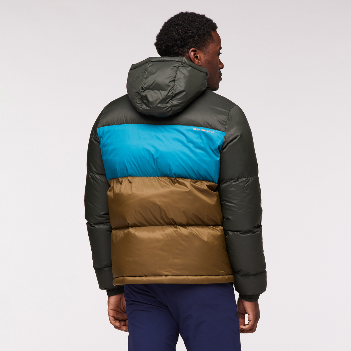 Solazo Down Hooded Jacket Men's - Image 29